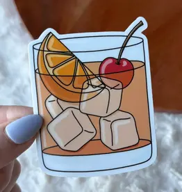 Big Moods (Faire) Old Fashioned Cocktail Sticker