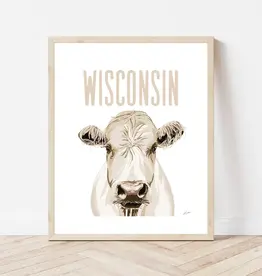 Kinden Shop Wisconsin Dairy & Agriculture - WI Cow Notecard