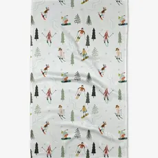 Geometry (Faire) Holiday Tea Towel -