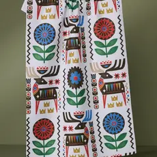 Geometry (Faire) Holiday Tea Towel -