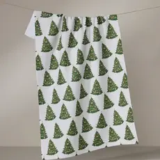 Geometry (Faire) Holiday Tea Towel -