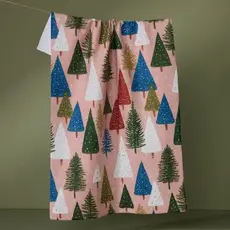Geometry (Faire) Holiday Tea Towel -