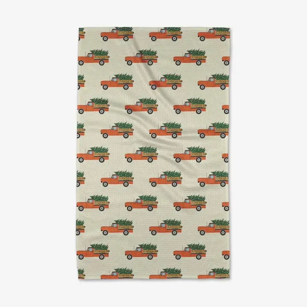 Geometry (Faire) Holiday Tea Towel -