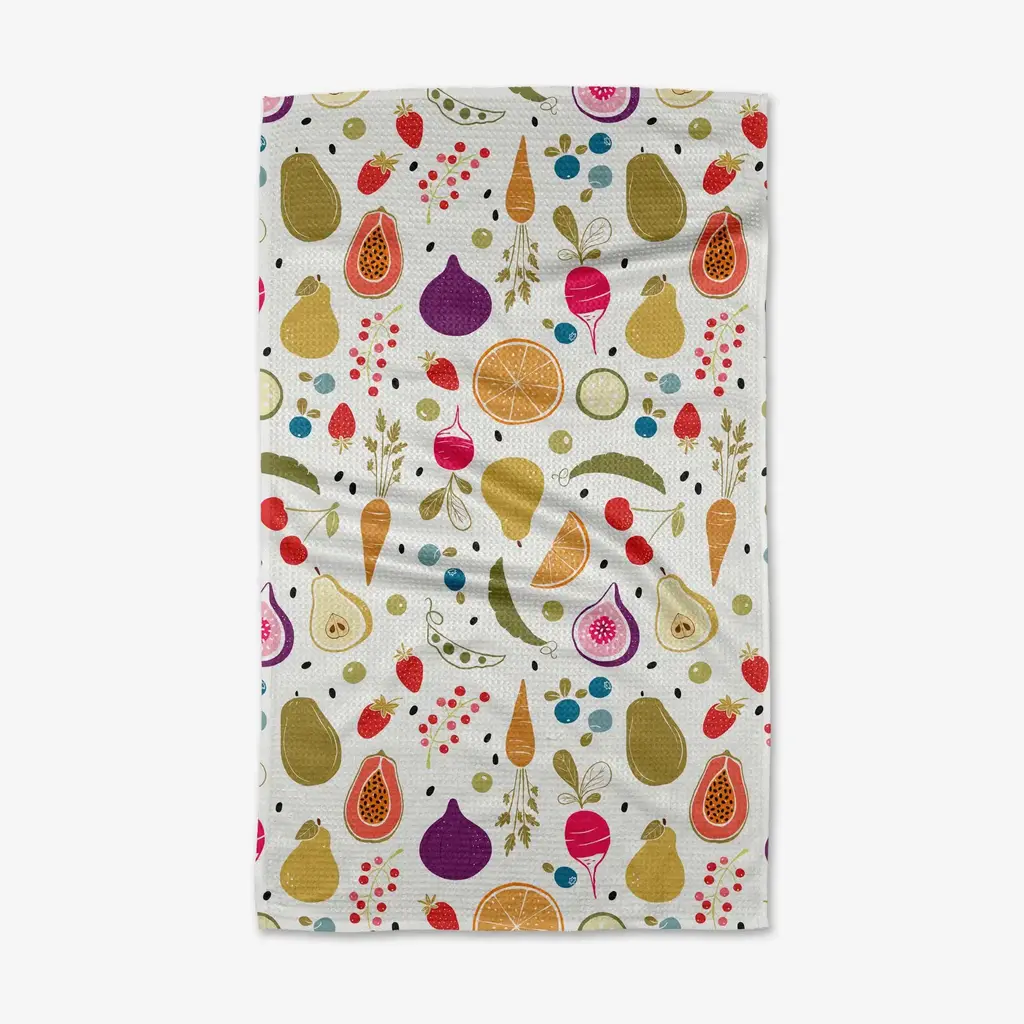 Geometry (Faire) Themed Tea Towel -