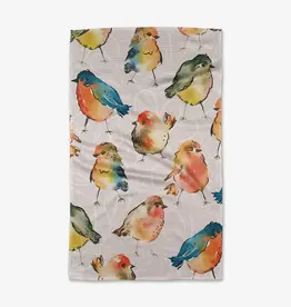 Geometry (Faire) Tea Towel -  Tweet Tweet