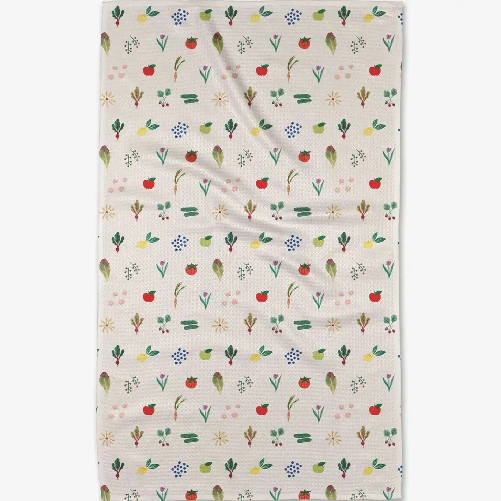 Geometry (Faire) Tea Towel -  Fresh Produce