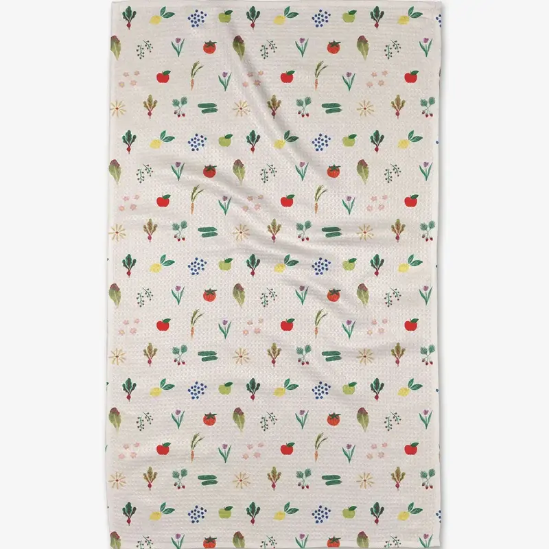 Geometry (Faire) Tea Towel -  Fresh Produce