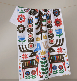 Geometry (Faire) Holiday Tea Towel -  Everfolk