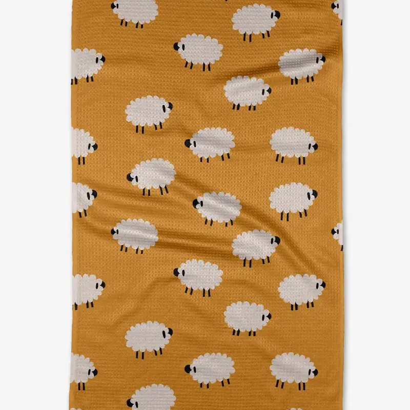 Geometry (Faire) Tea Towel -  Sheep