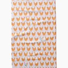 Geometry (Faire) Tea Towel -  Fun Spring Chicks