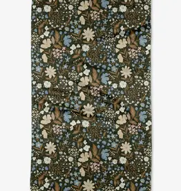 Geometry (Faire) Tea Towel -  Cottage Meadow Sepia