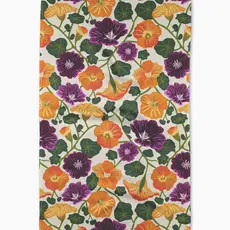 Geometry (Faire) Tea Towel -  Nasturtium