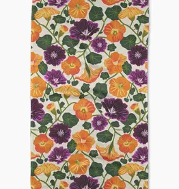 Geometry (Faire) Tea Towel -  Nasturtium