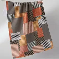 Geometry (Faire) Tea Towel -  Patch and Pumpkin