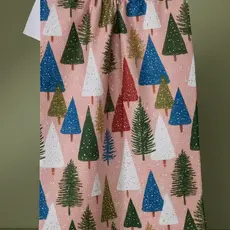 Geometry (Faire) Holiday Tea Towel -  Snowdrift Pines