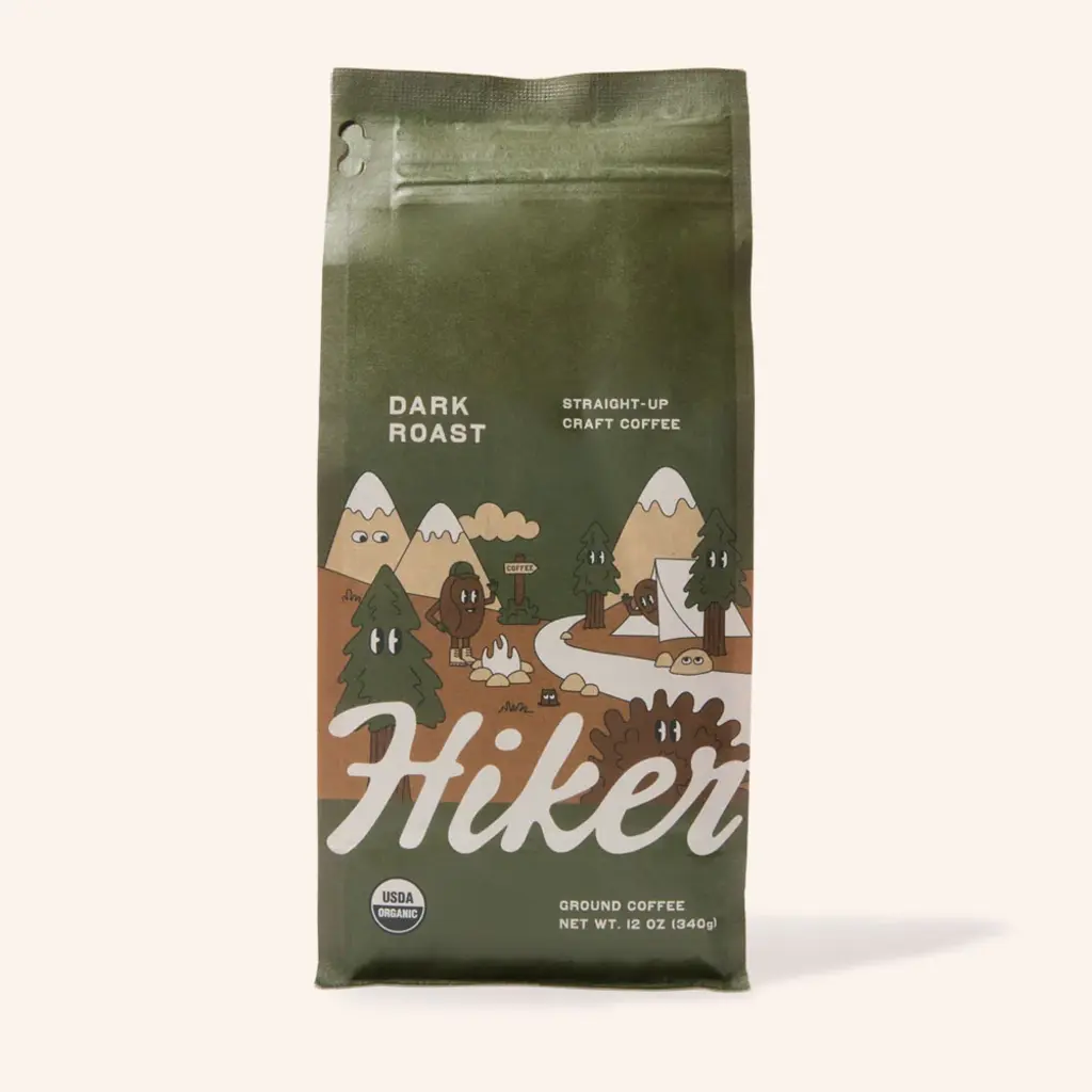 Hiker's Brew Coffee Hiker Ground Coffee 12oz -