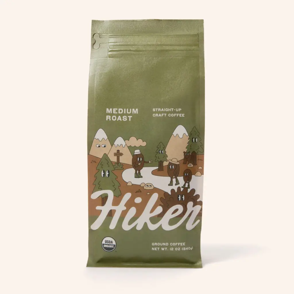 Hiker's Brew Coffee Hiker Ground Coffee 12oz -