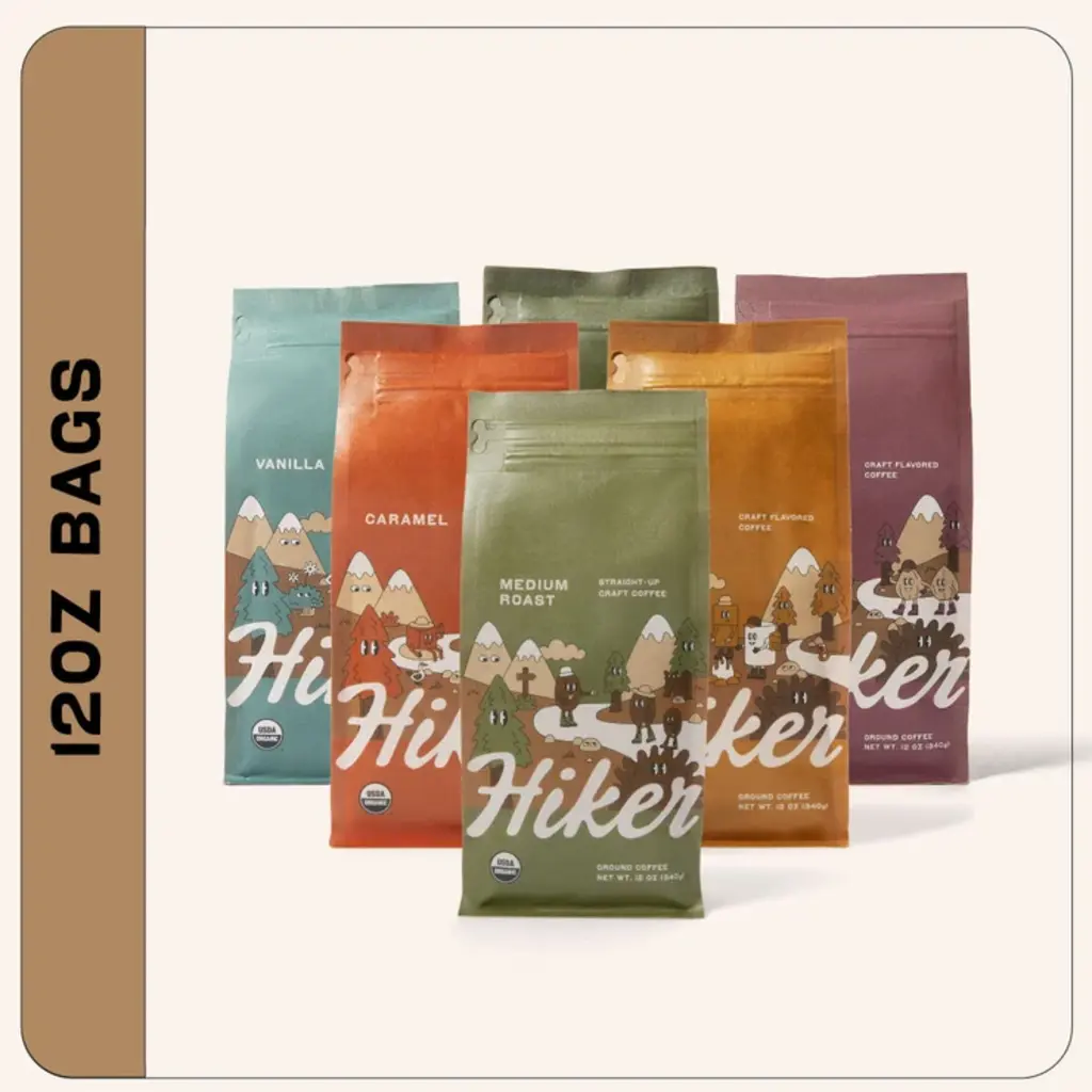 Hiker's Brew Coffee Hiker Ground Coffee 12oz -