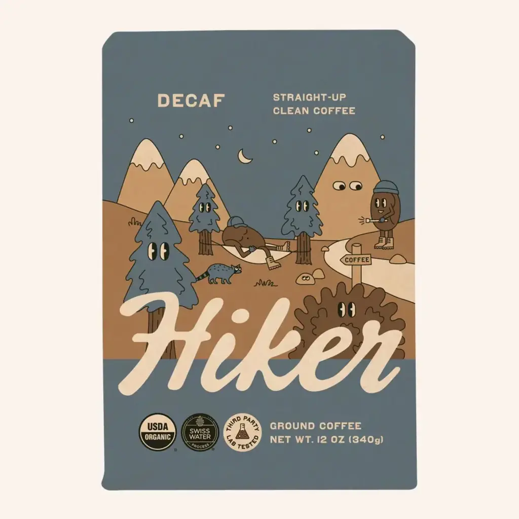 Hiker's Brew Coffee Hiker Whole Bean Coffee 12oz -
