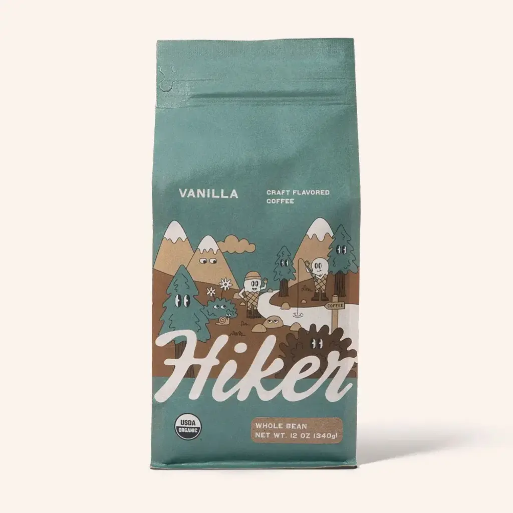 Hiker's Brew Coffee Hiker Whole Bean Coffee 12oz -