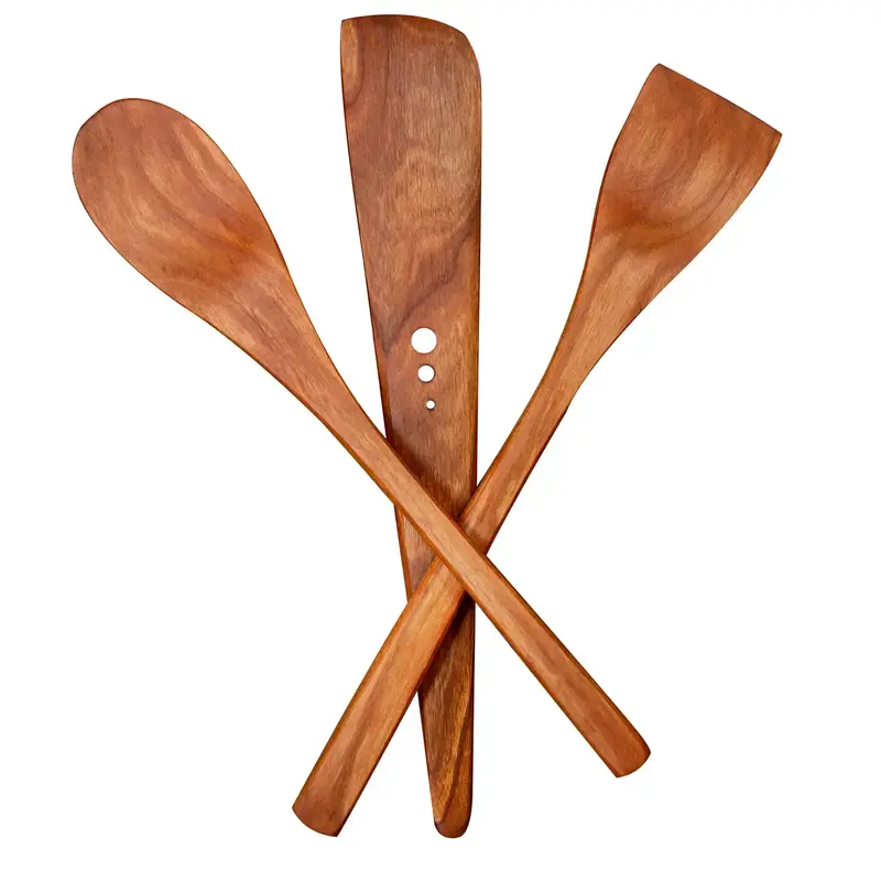 Sanborn Canoe Company 3-Piece Wooden Cooks Tools