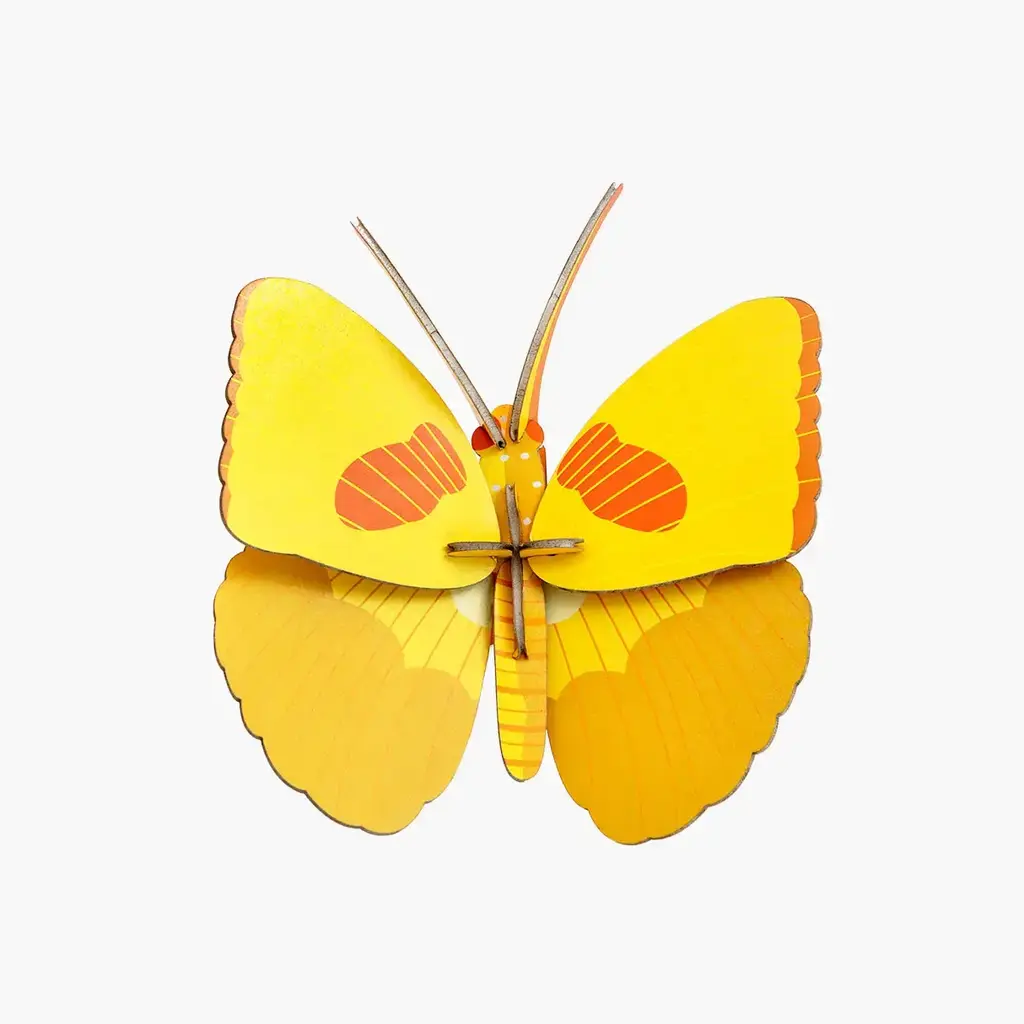 Studio Roof Wall Decoration - Yellow Butterfly