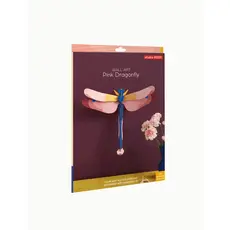 Studio Roof Wall Decoration - Giant Dragonfly, Pink