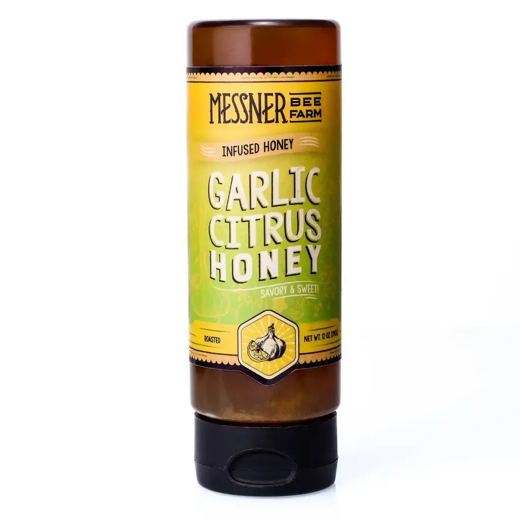 Messner Bee Farm Roasted Garlic Citrus Infused Honey
