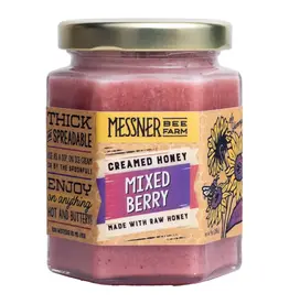 Messner Bee Farm Mixed Berry Creamed Honey
