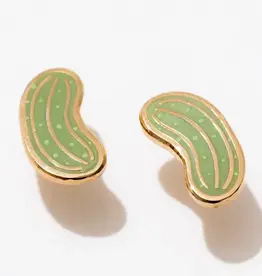 Larissa Loden Enamel Stud Earring - Pickles