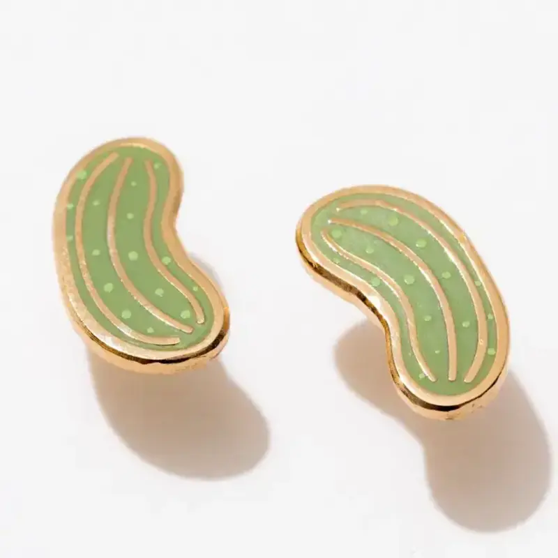 Larissa Loden Enamel Stud Earring - Pickles