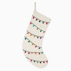 Abbott Stocking - Christmas Lights