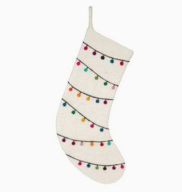 Abbott Stocking - Christmas Lights