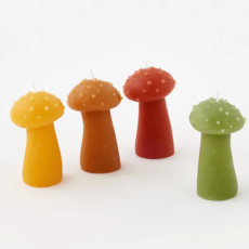 One Hundred 80 degrees Mushroom Candle - Assorted