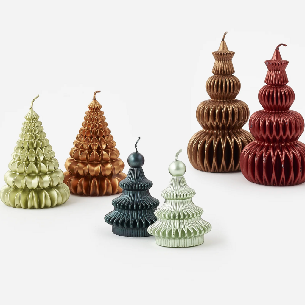 One Hundred 80 degrees Finial Candle - Assorted