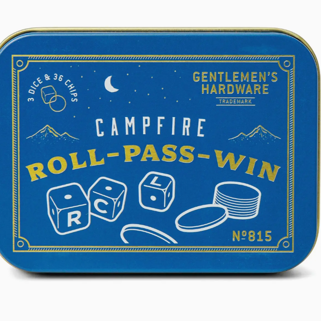 Gentlemen's Hardware Campfire Roll, Pass, Win