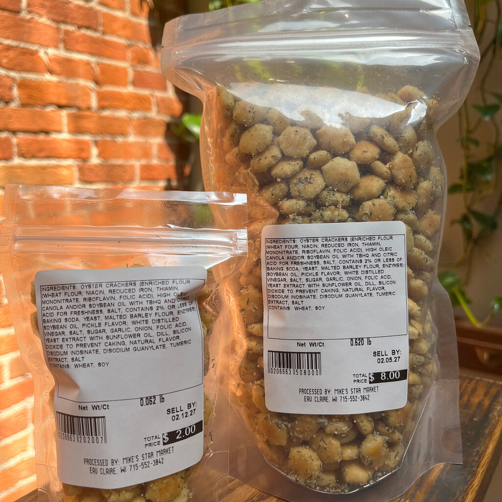 Spicy Studs Smoked Crackers - Dill Pickle