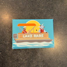 Cindy Lindgren Magnet - Lake Babe