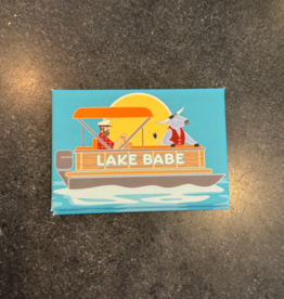 Cindy Lindgren Magnet - Lake Babe