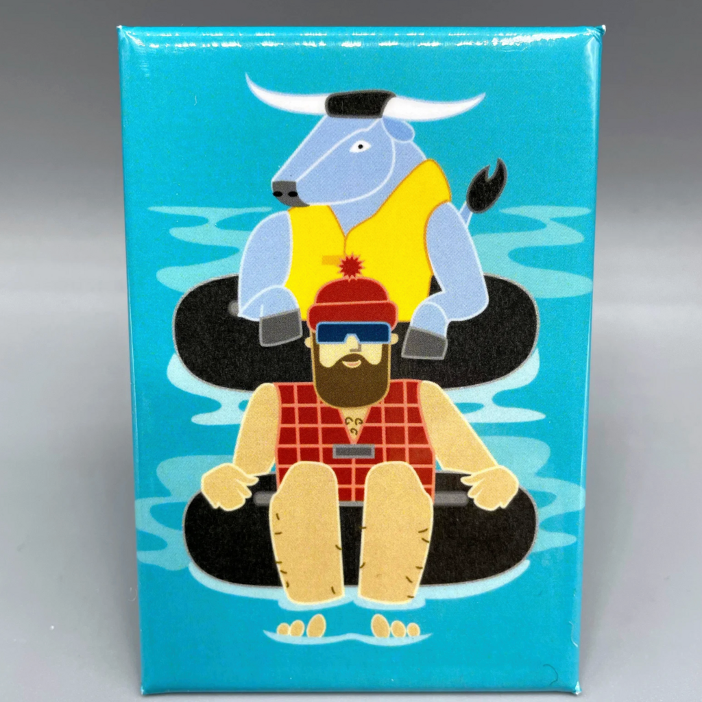 Cindy Lindgren Magnet - Bunyan Tubing