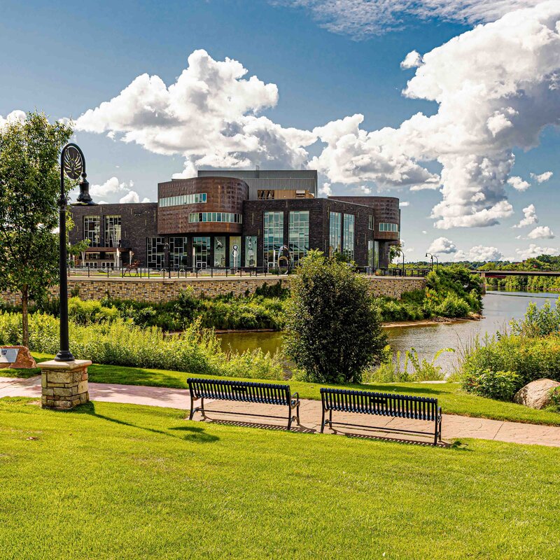 Lloyd Fleig Postcard - Summer Day At The Confluence