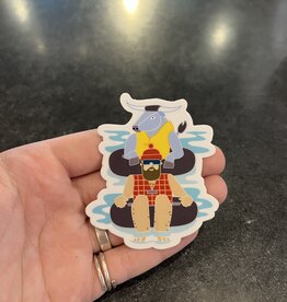 Cindy Lindgren Sticker - Bunyan Tubing
