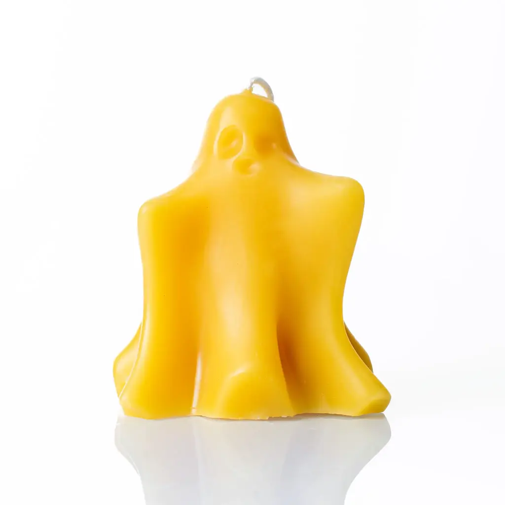 Ghost Candle - 100% Beeswax