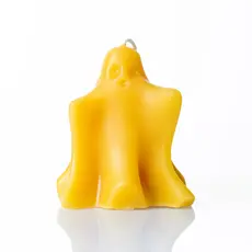 Ghost Candle - 100% Beeswax