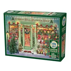 Cobble Hill Puzzles Christmas Flower Shop 1000-Piece Puzzle