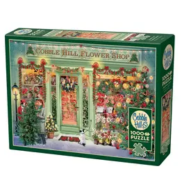 Cobble Hill Puzzles Christmas Flower Shop 1000-Piece Puzzle