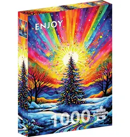 Cobble Hill Puzzles Christmas Tree Celebration 1000-Piece Puzzle