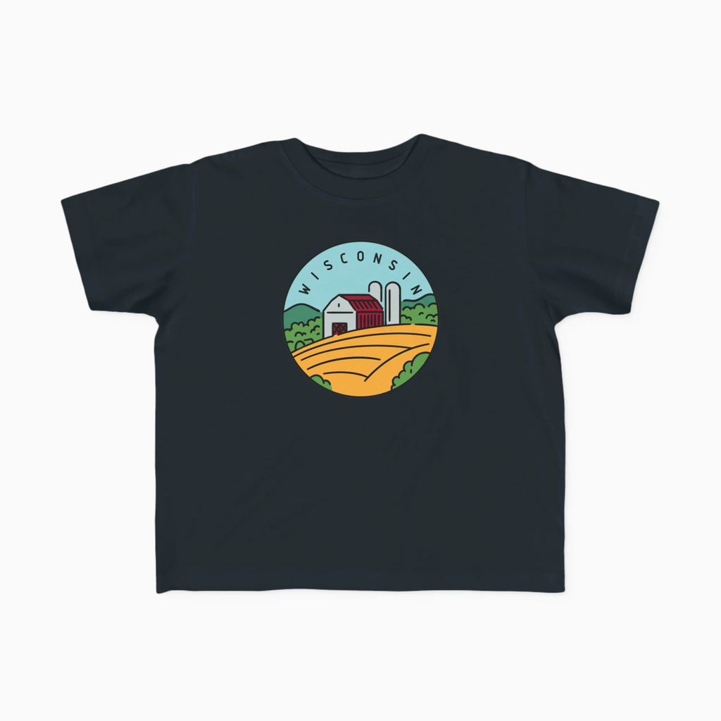 Hey Mountains Wisconsin Toddler T-Shirt -