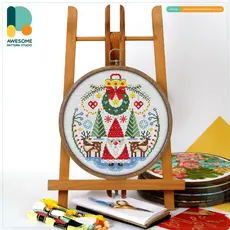 Awesome Pattern Studio New Year's Magic Ball Embroidery Kit