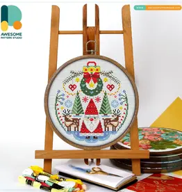Awesome Pattern Studio New Year's Magic Ball Embroidery Kit